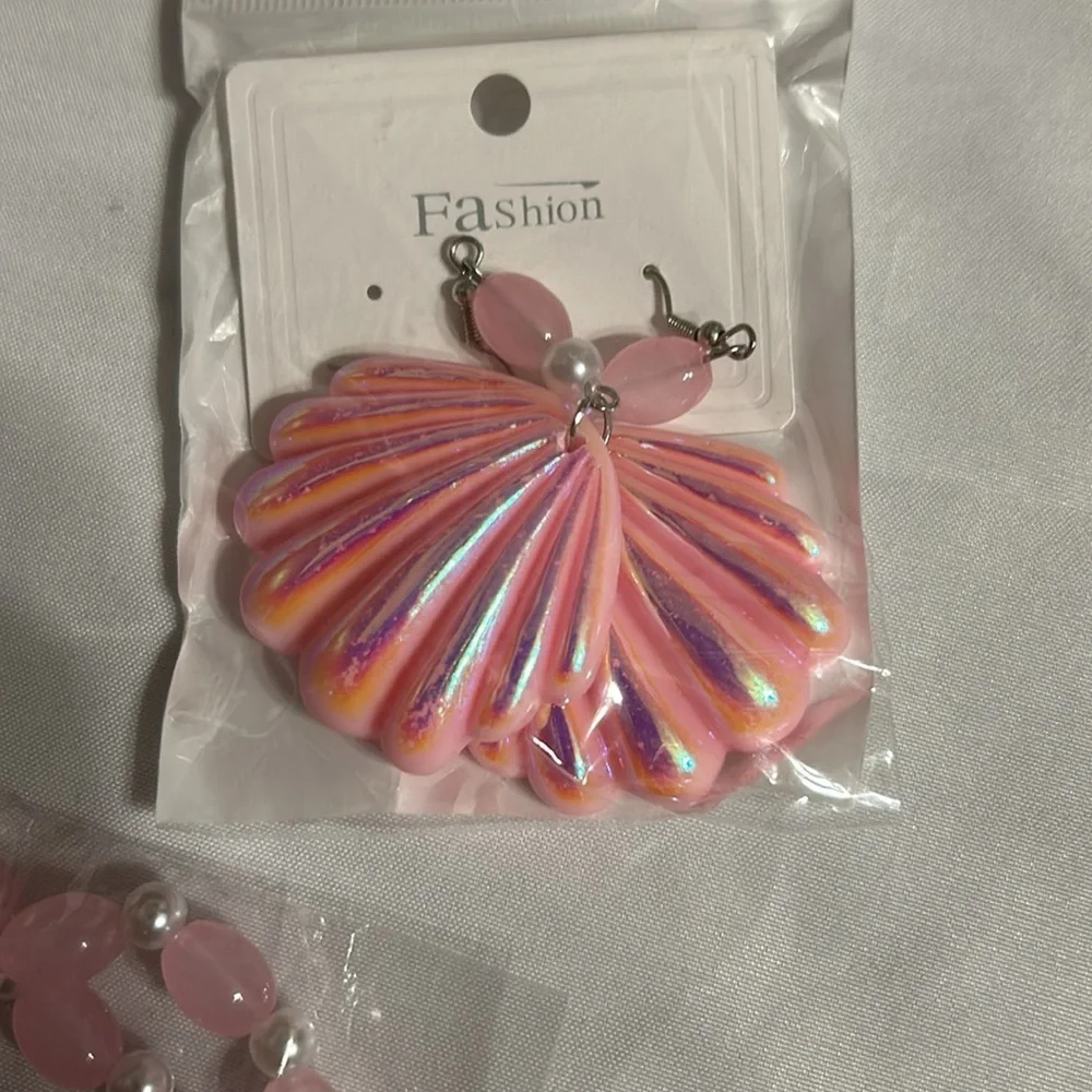 Fashion Jewelry Blue and Pink Jewelry Collection Lot #5
